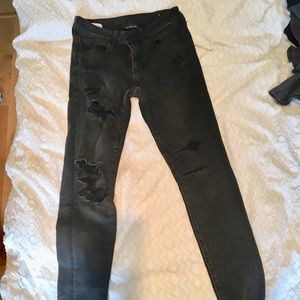 American Eagle Outfitters Black Skinny Jeans